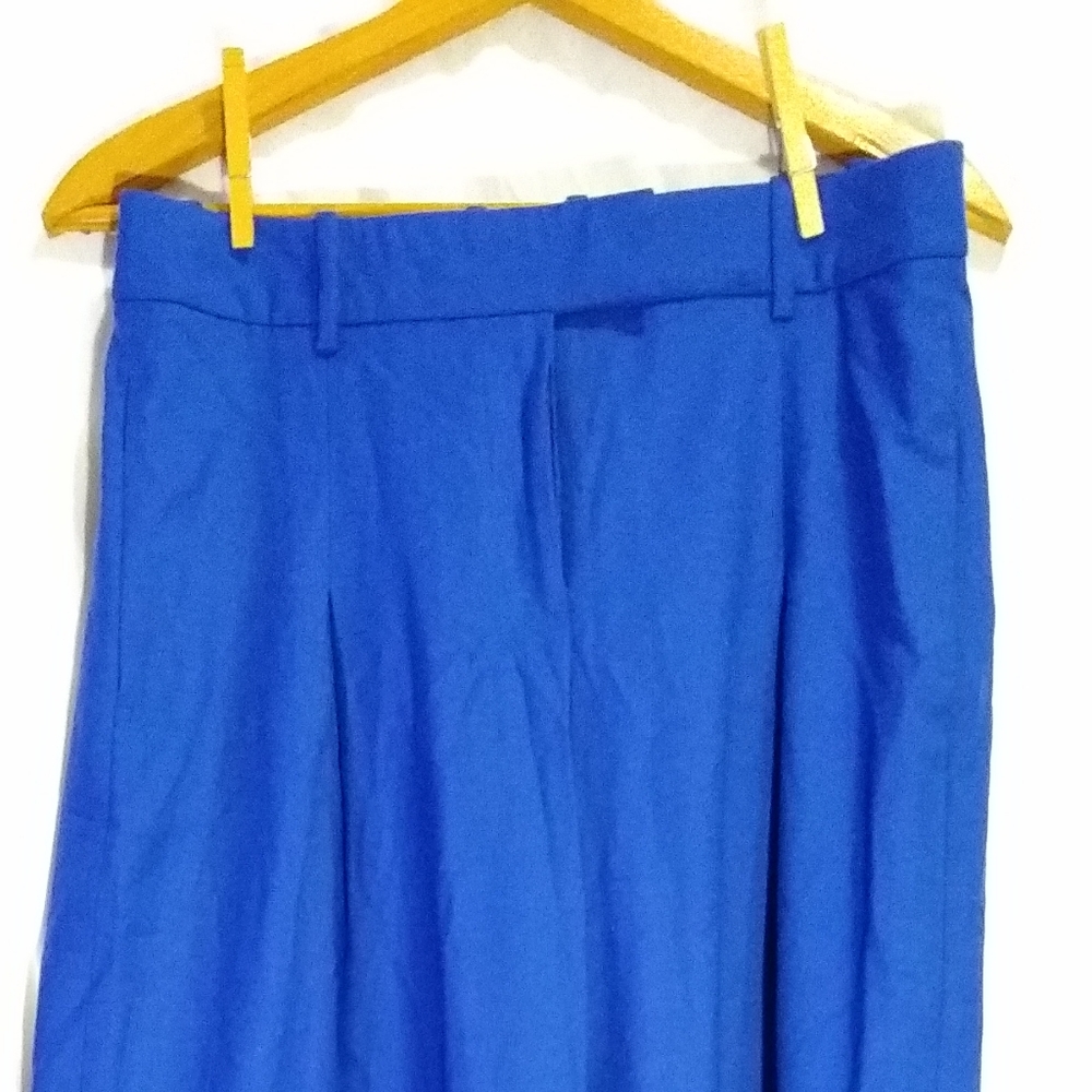 J. Crew Wide Leg Wool Slacks